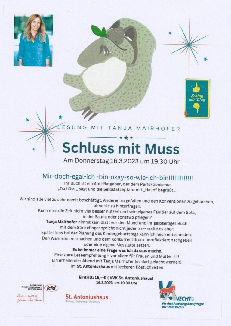 Schluss mit Muss
